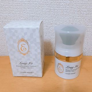 エチュードハウス(ETUDE HOUSE)の新品未使用　エチュードハウス　ロングフィットミネラルサンパウダー　プレミアム(フェイスパウダー)