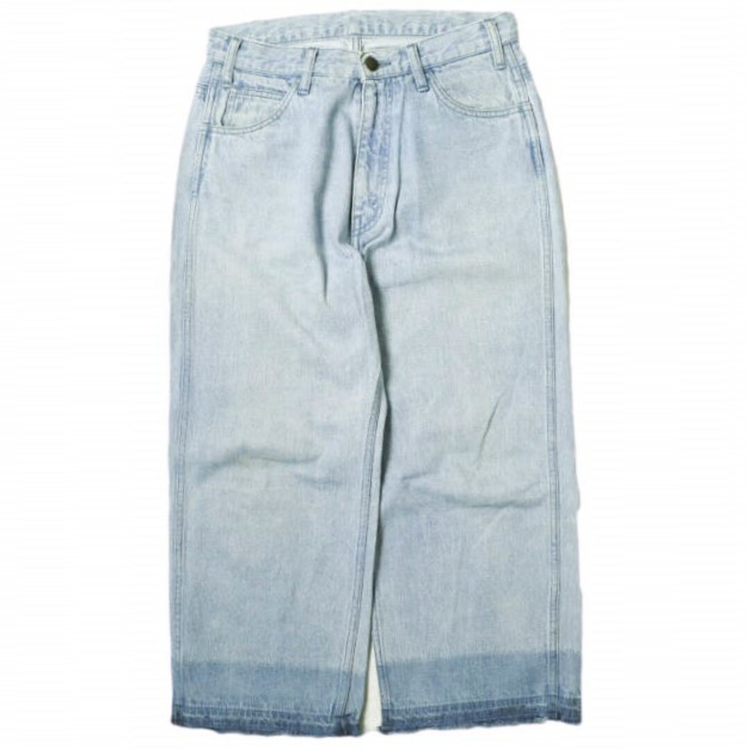 UNUSED - UNUSED アンユーズド 日本製 Cut Off 13oz Wide Denim UNUSED - UNUSED アンユーズド 日本製 Cut Off 13oz Wide Denim