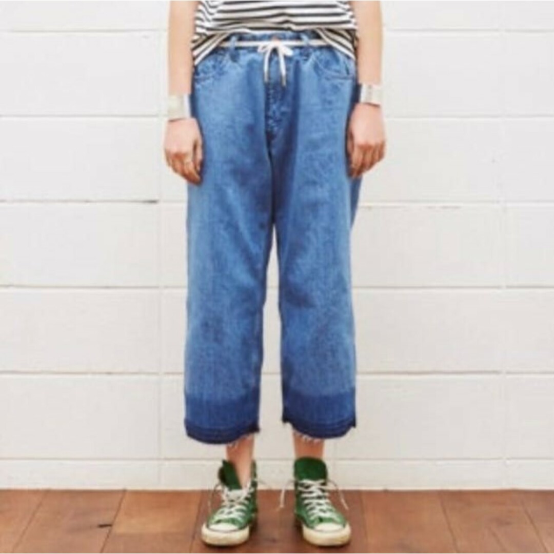 UNUSED - UNUSED アンユーズド 日本製 Cut Off 13oz Wide Denim UNUSED - UNUSED アンユーズド 日本製 Cut Off 13oz Wide Denim