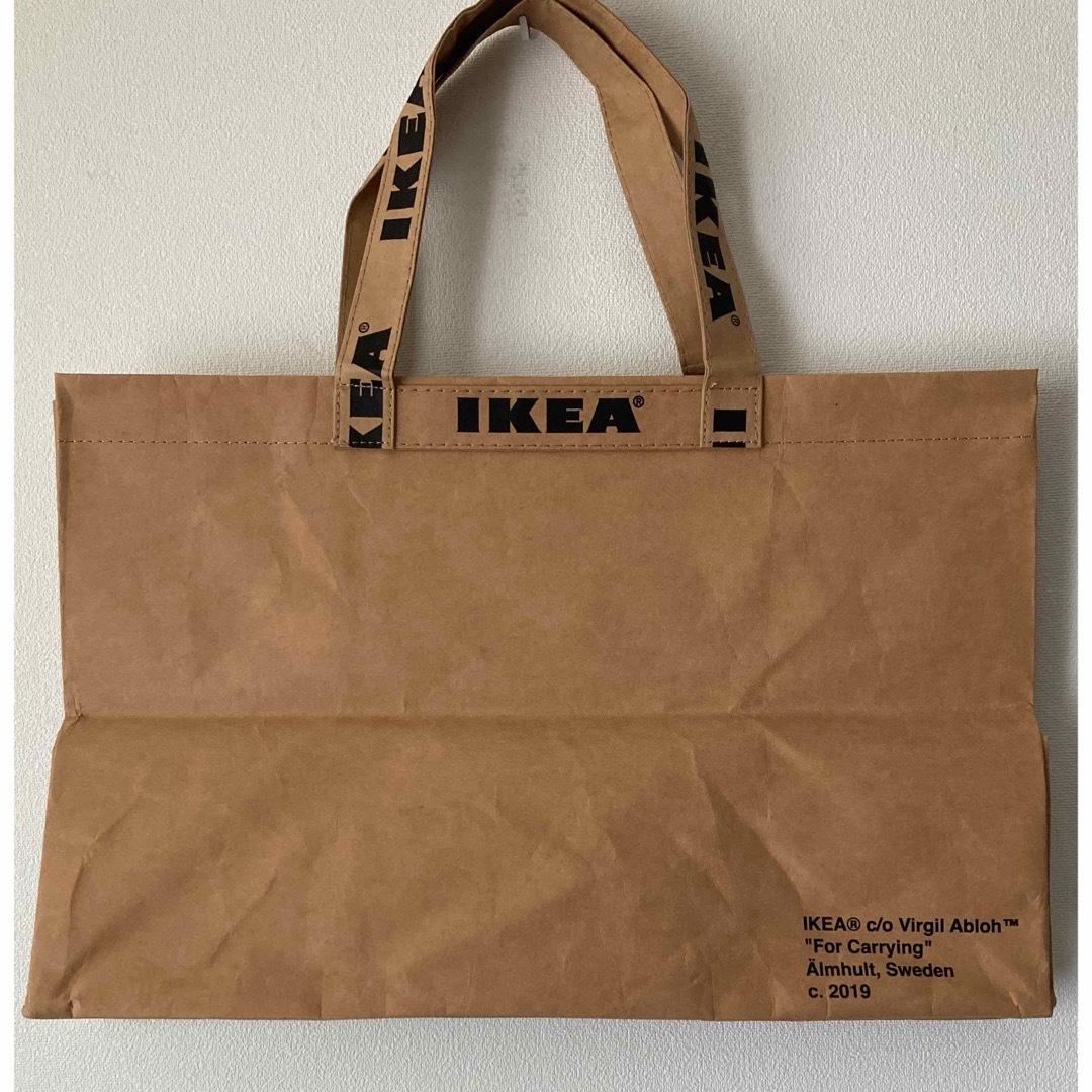 IKEA - 【新品】IKEA x OFF-WHITE バッグLサイズの通販 by ちぃ IKEA - 【新品】IKEA x OFF-WHITE バッグLサイズの通販 by ちぃ