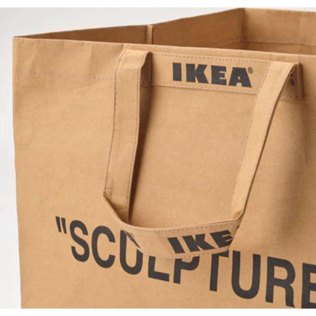 IKEA - 【新品】IKEA x OFF-WHITE バッグLサイズの通販 by ちぃ IKEA - 【新品】IKEA x OFF-WHITE バッグLサイズの通販 by ちぃ