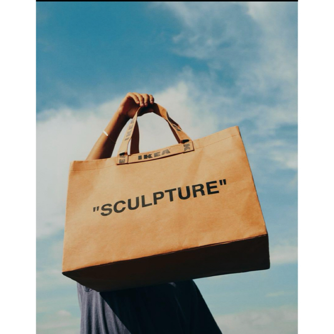 IKEA - 【新品】IKEA x OFF-WHITE バッグLサイズの通販 by ちぃ IKEA - 【新品】IKEA x OFF-WHITE バッグLサイズの通販 by ちぃ
