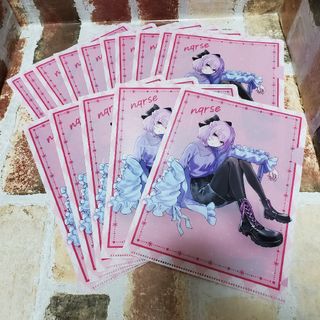 nqrse なるせちゃん クリアファイル ローソン あらなるめいの nqrse なるせちゃん クリアファイル ローソン あらなるめいの