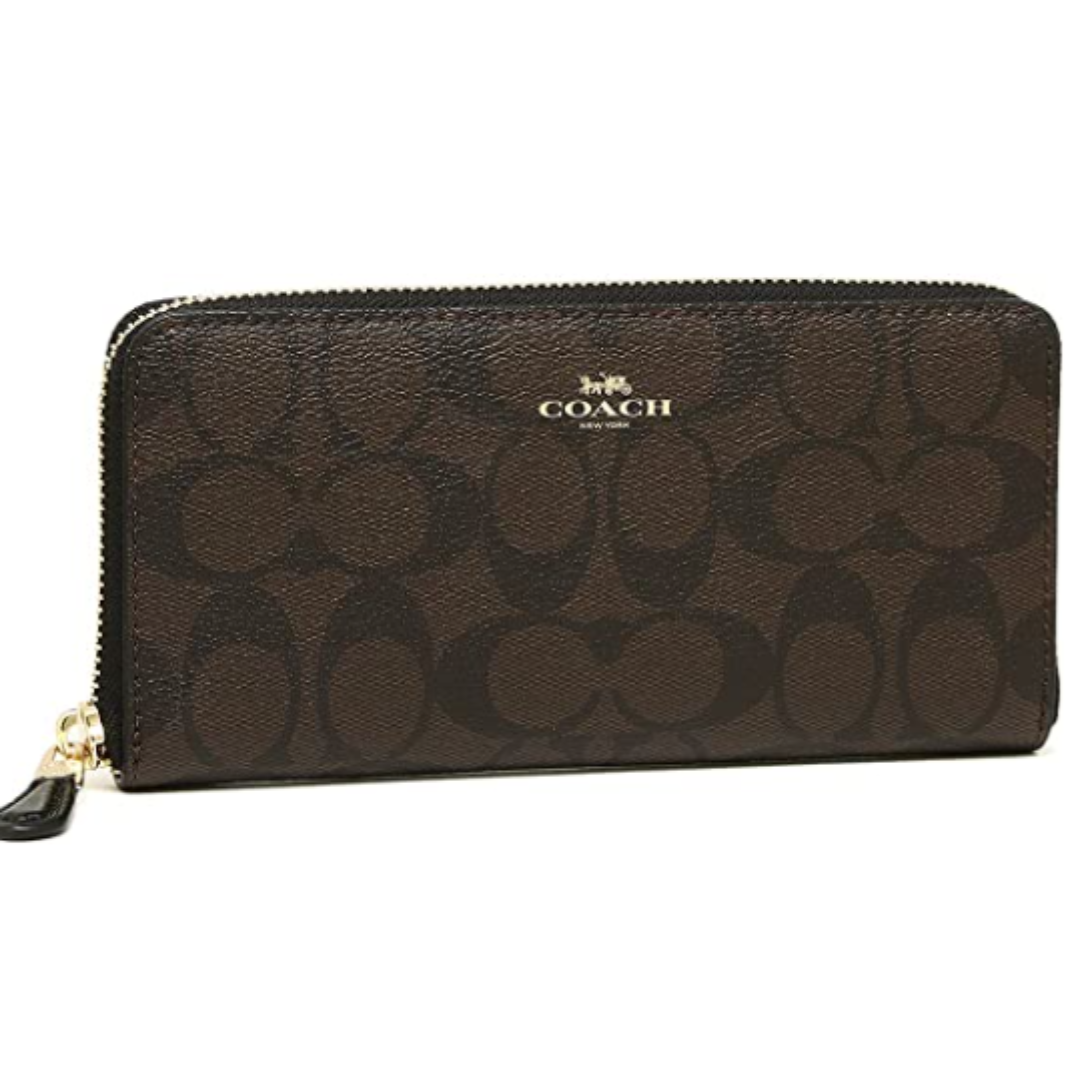 COACH キャンバス 長財布 薄型