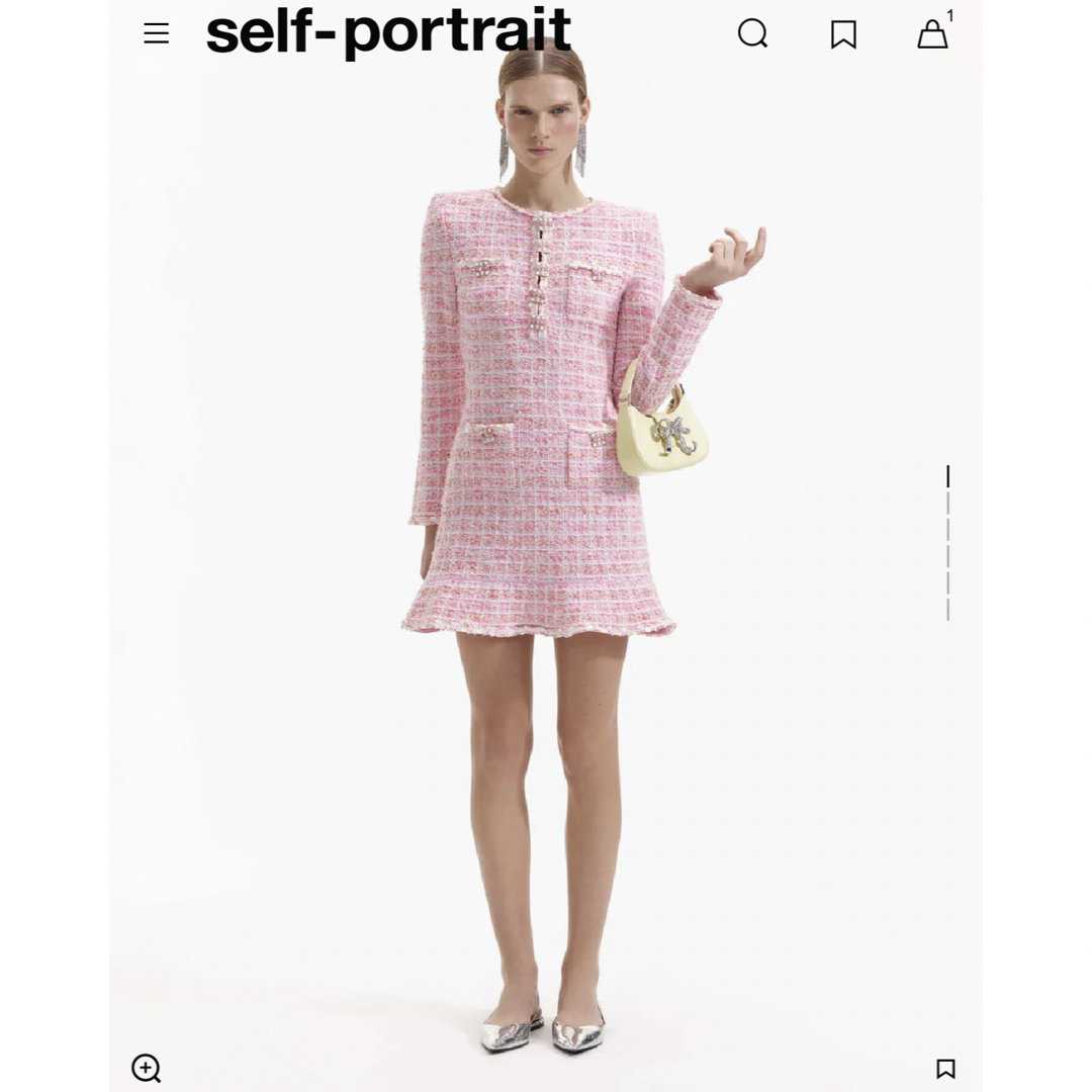 正規品セルフポートレイト ワンピース 定価75000円 正規品セルフポートレイト ワンピース 定価75000円