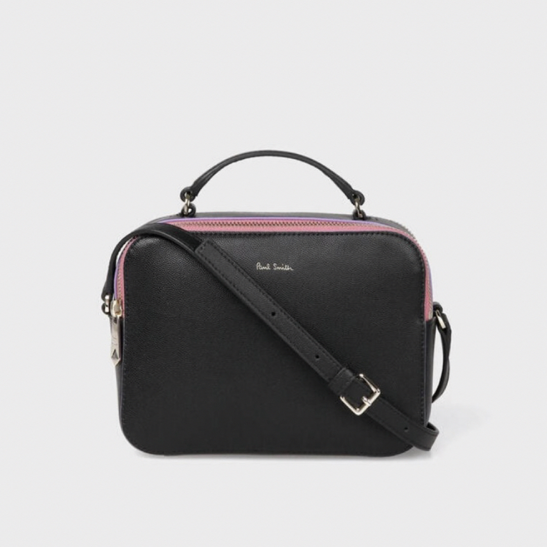 Paul Smith - ダブルジップ スクエア ショルダーバッグ ポール Paul Smith - ダブルジップ スクエア ショルダーバッグ ポール