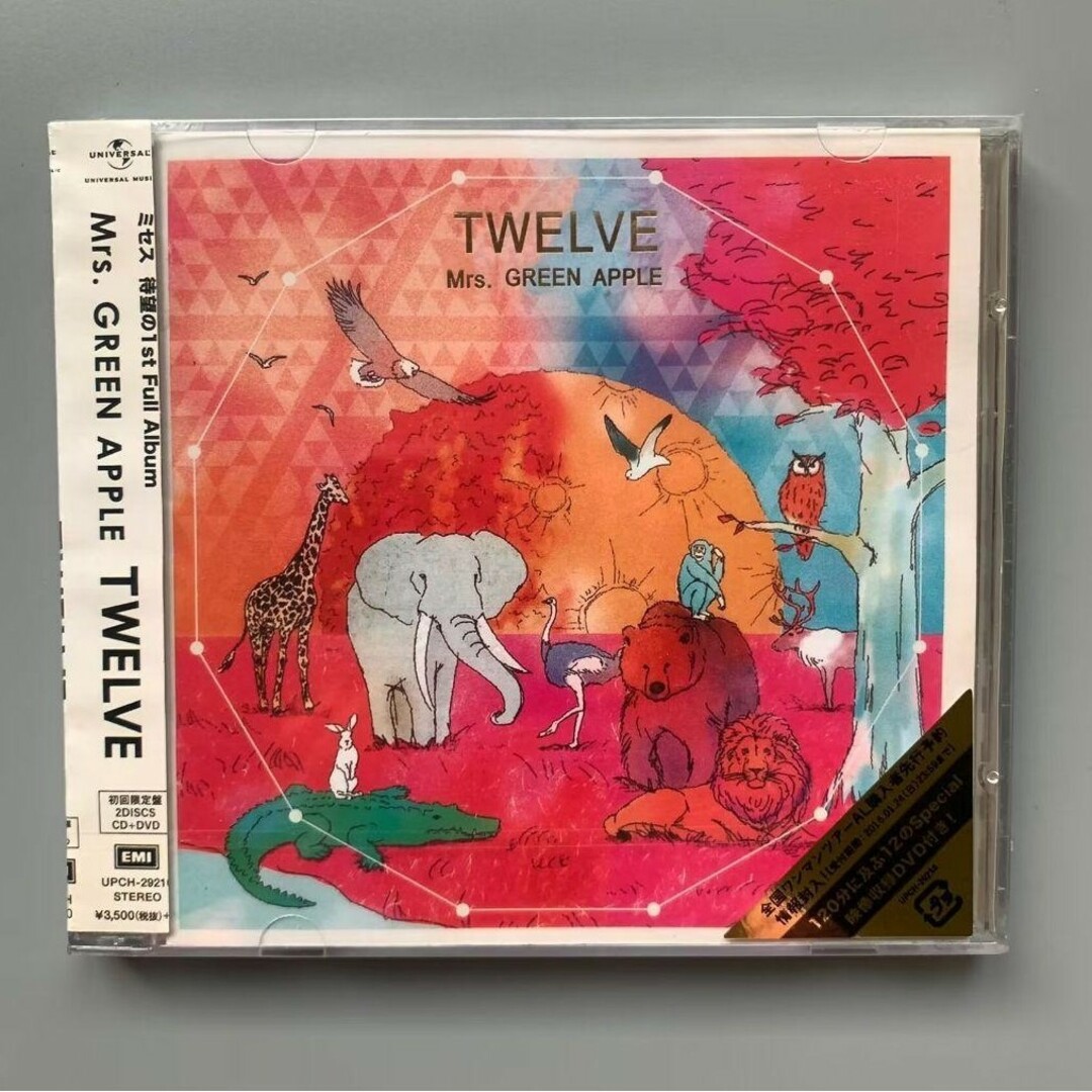 Mrs.GREEN APPLE TWELVE 初回限定盤 邦楽 Mrs.GREEN APPLE TWELVE 初回限定盤 邦楽