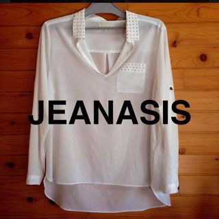 ジーナシス(JEANASIS)のJEANASISスタッズシャツ(シャツ/ブラウス(長袖/七分))