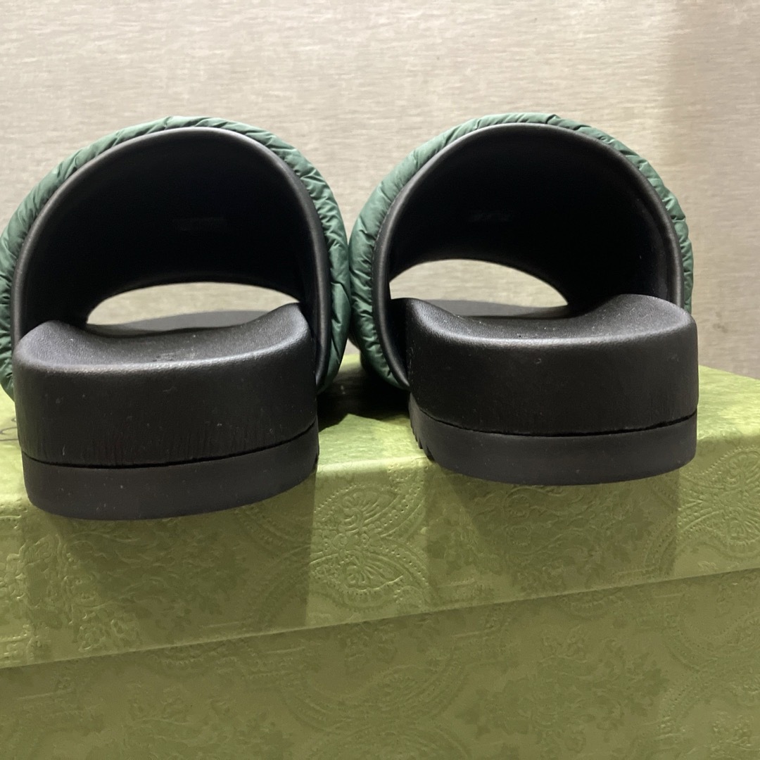 GUCCI - GUCCI グッチ パデッド ウェブ サンダルの通販 by shop GUCCI - GUCCI グッチ パデッド ウェブ サンダルの通販 by shop