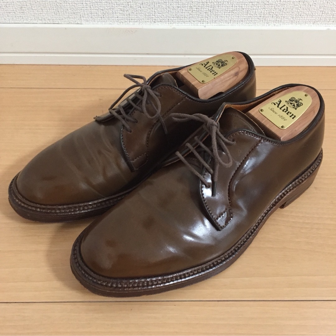 Alden - 【極美品】オールデン シガーコードバン ツリー付き alden プレーントゥの通販 by まさ's shop｜オールデンならラクマ