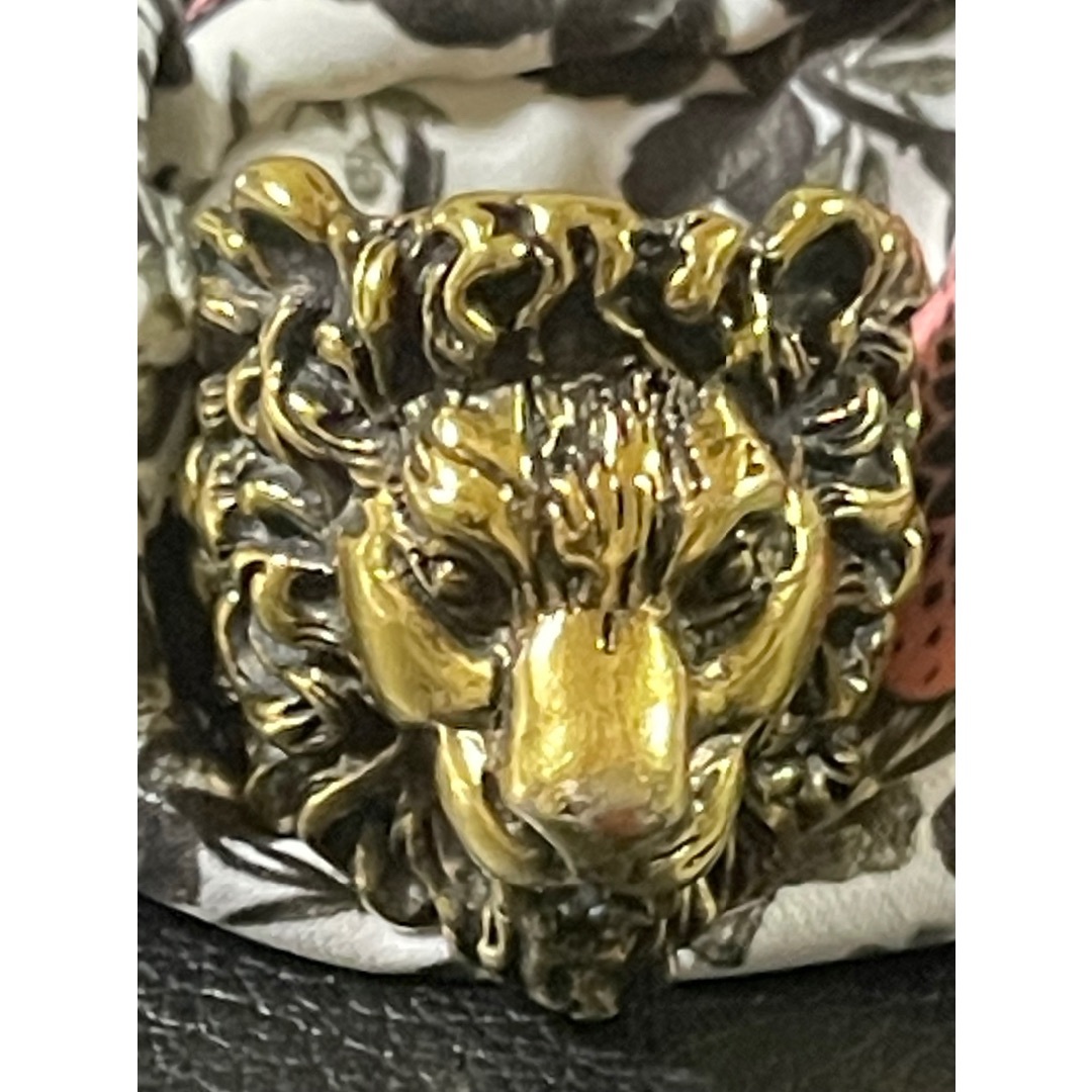 GUCCI - GUCCI／グッチ　ライオンヘッドリング
