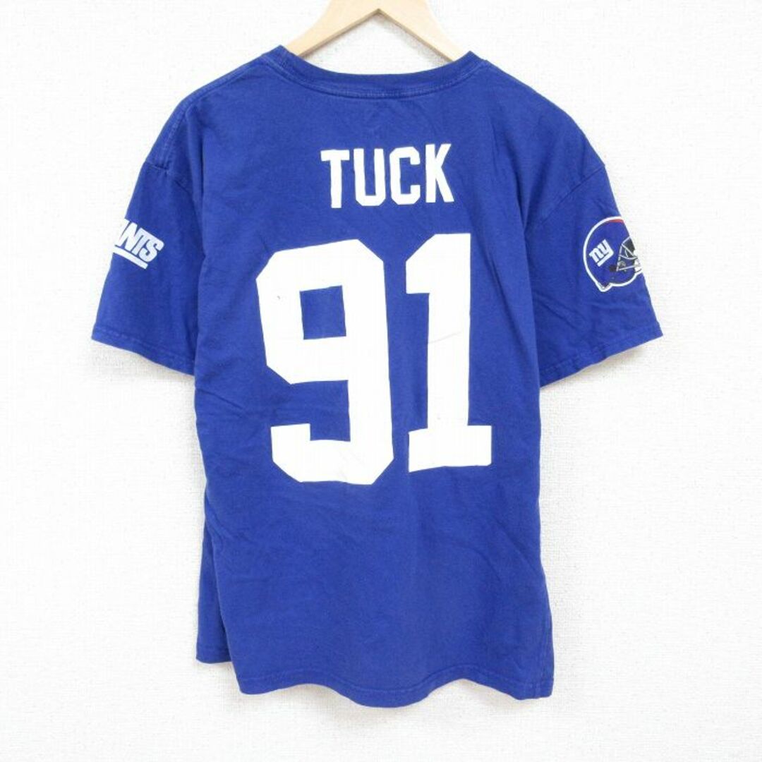 XL☆古着 半袖 Tシャツ メンズ NFL ニューヨークジャイアンツ XL☆古着 半袖 Tシャツ メンズ NFL ニューヨークジャイアンツ