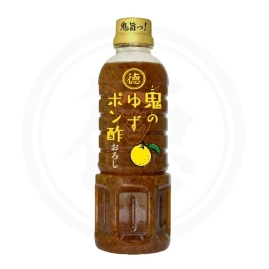 徳島産業「たっぷりたまねぎポン酢」 　　徳島産業「鬼のゆずポン酢おろし」 食品/飲料/酒の食品(調味料)の商品写真