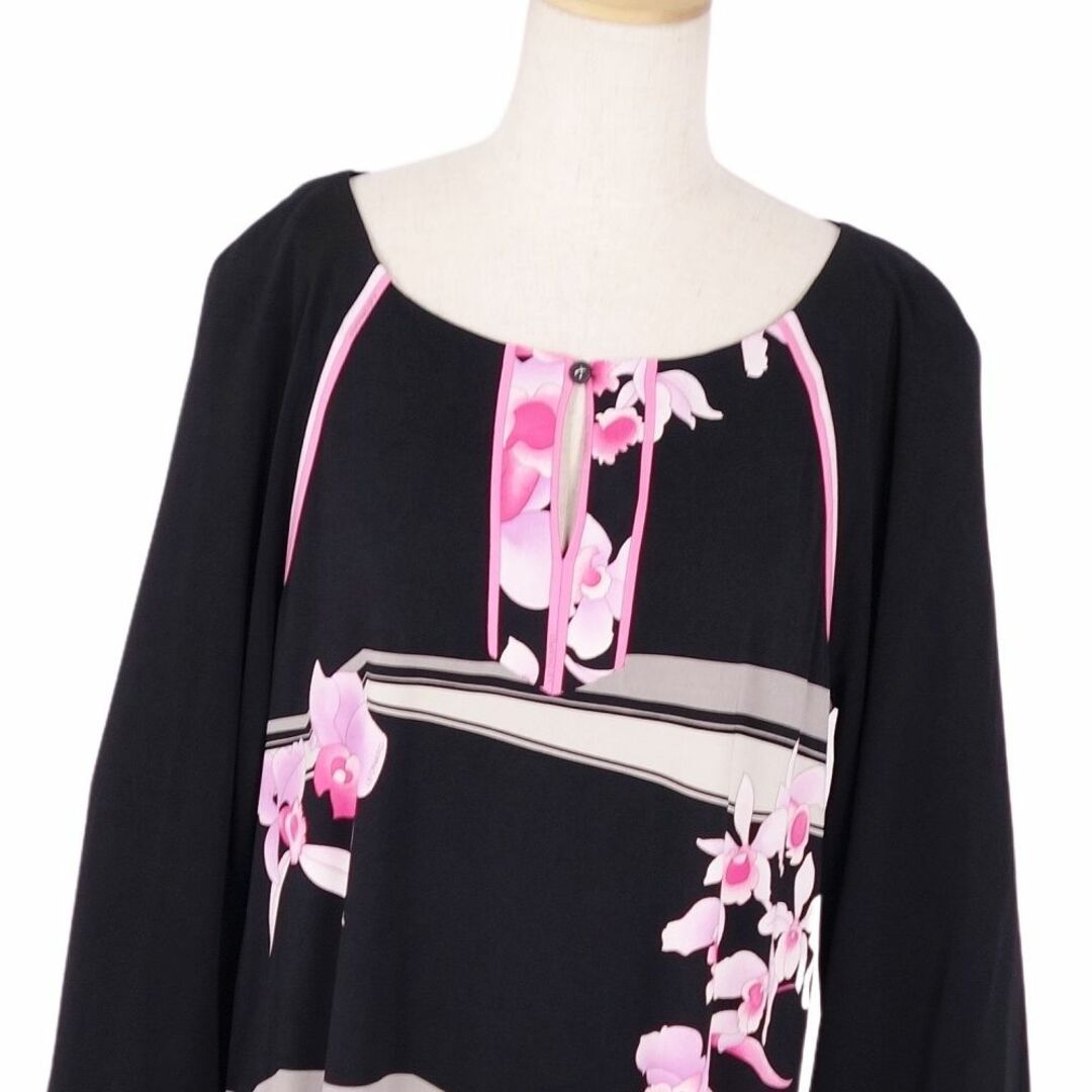 LEONARD - 極美品 レオナール LEONARD FASHION ワンピース 七分 LEONARD - 極美品 レオナール LEONARD FASHION ワンピース 七分