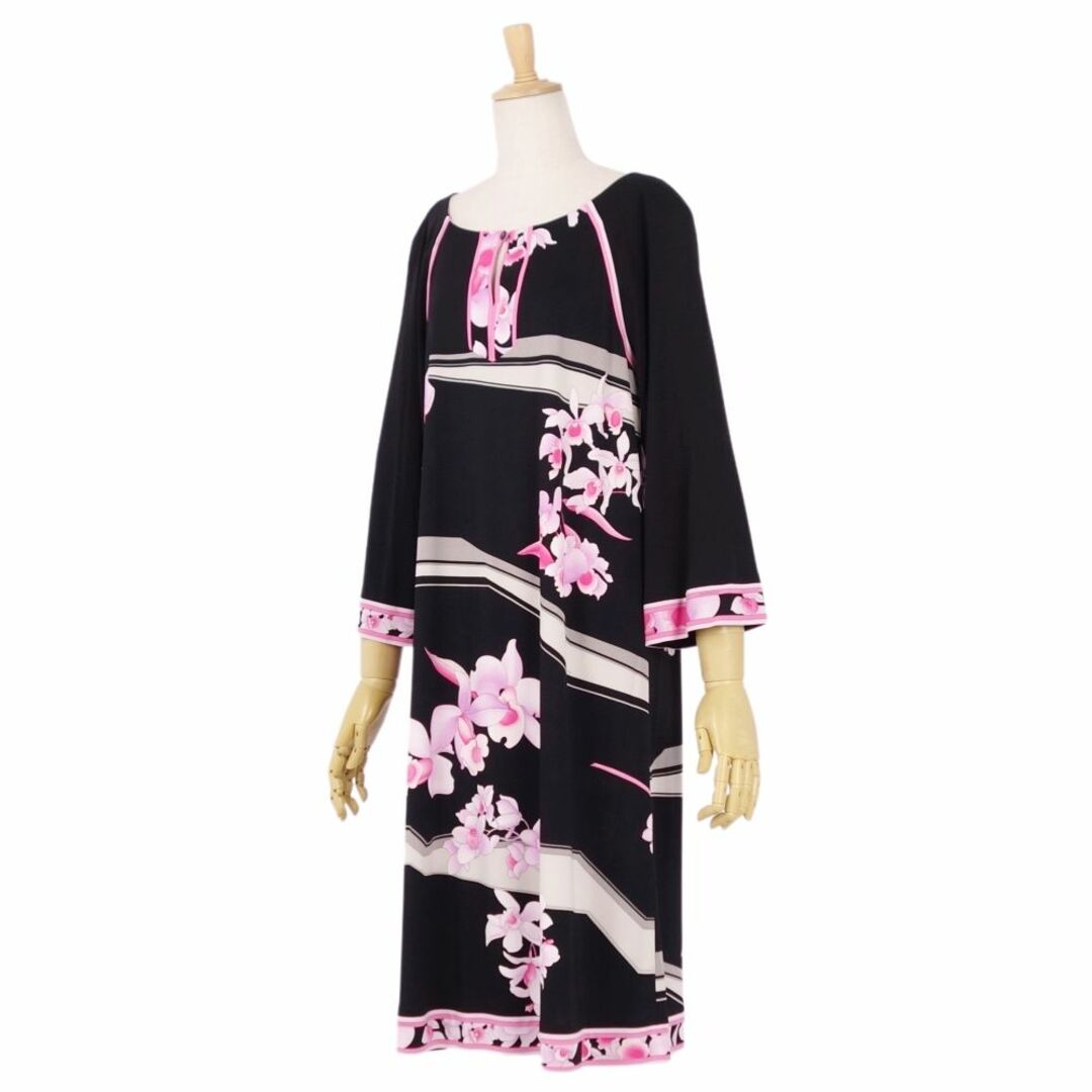 LEONARD - 極美品 レオナール LEONARD FASHION ワンピース 七分 LEONARD - 極美品 レオナール LEONARD FASHION ワンピース 七分