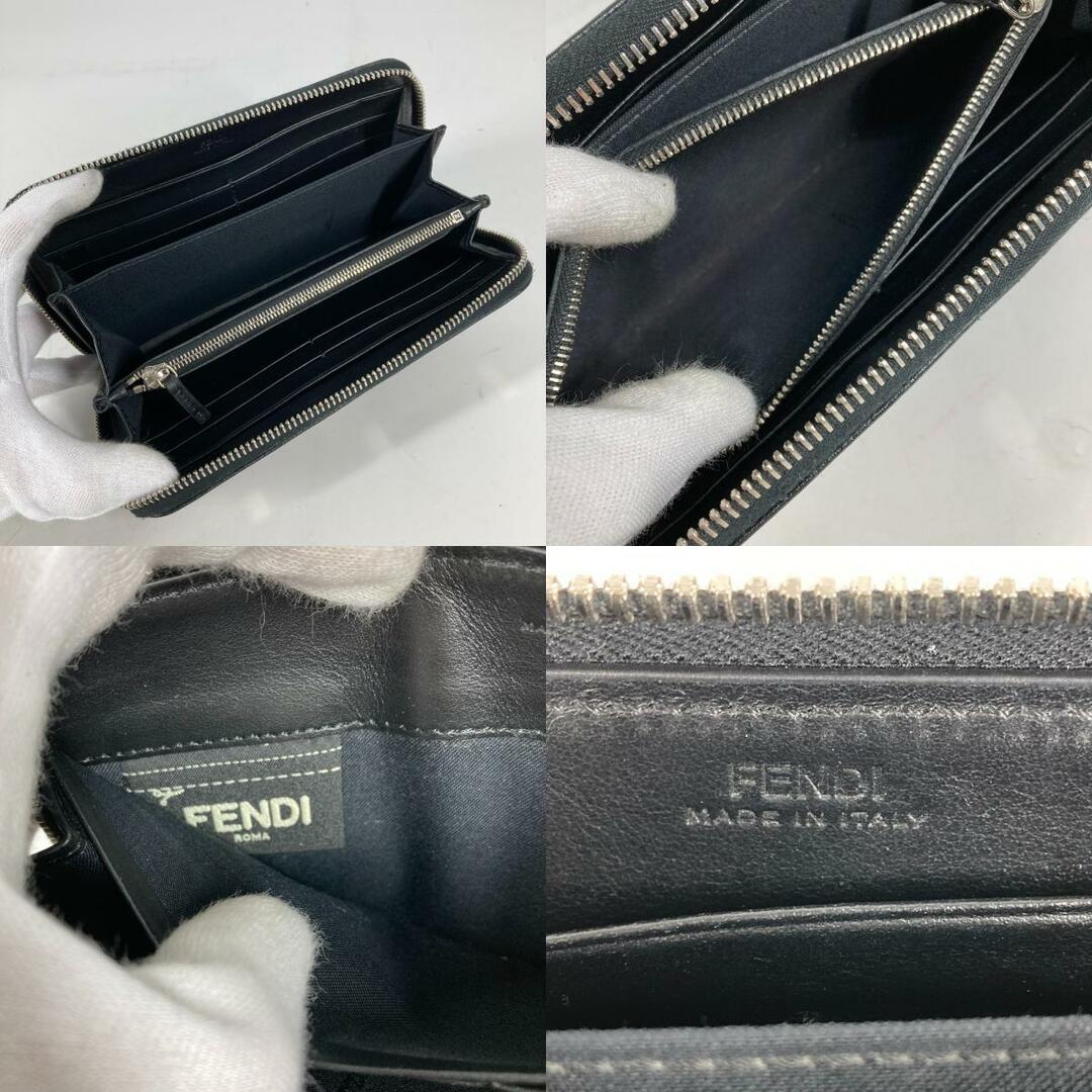 FENDI - フェンディ FENDI マルチスタッズ ロゴ ロングウォレット ラウンドファスナー 長財布 レザー ブラックの通販 by ブランドショップ リファレンス神戸|フェンディならラクマ FENDI - フェンディ FENDI マルチスタッズ ロゴ ロングウォレット ラウンドファスナー 長財布 レザー ブラックの通販 by ブランドショップ リファレンス神戸|フェンディならラクマ