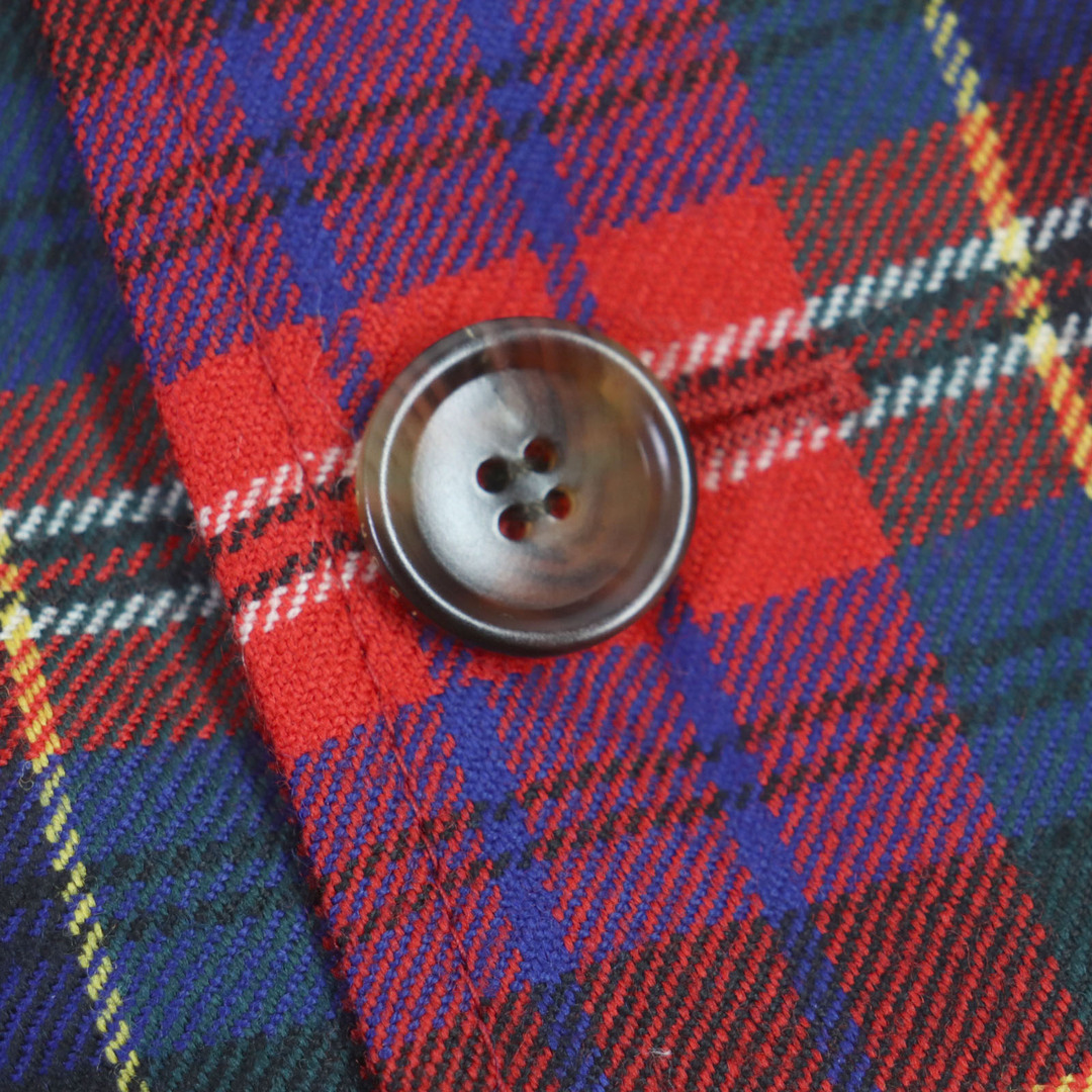 GUCCI - 極美品▽GUCCI グッチ 474374 ウール チェック柄 刺繍 GUCCI - 極美品▽GUCCI グッチ 474374 ウール チェック柄 刺繍