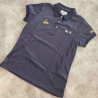 ジャックバニー(JACK BUNNY!!)のジャックバニー　ドラえもん　ポロシャツ　レディース(ポロシャツ)