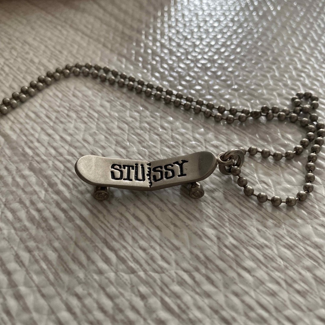 STUSSY - stussy シルバーネックレスの通販 by よ's shop STUSSY - stussy シルバーネックレスの通販 by よ's shop