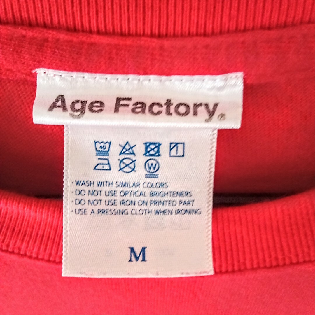 AgeFactory Tシャツの通販 by うちのジョセフ|ラクマ AgeFactory Tシャツの通販 by うちのジョセフ|ラクマ