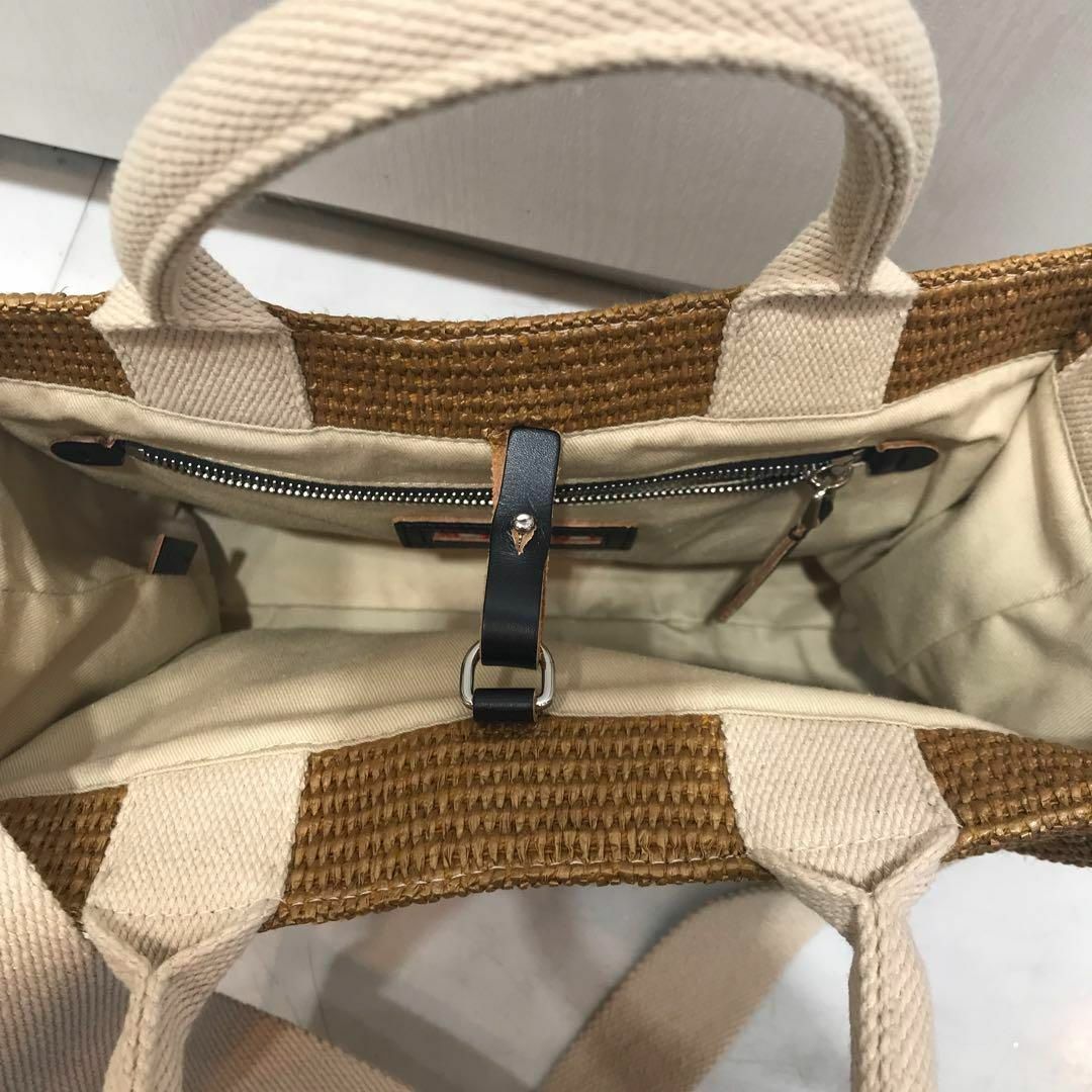 ☆美品☆MARNI マルニ かごバッグ スモールトート 2wayバッグ ☆美品☆MARNI マルニ かごバッグ スモールトート 2wayバッグ