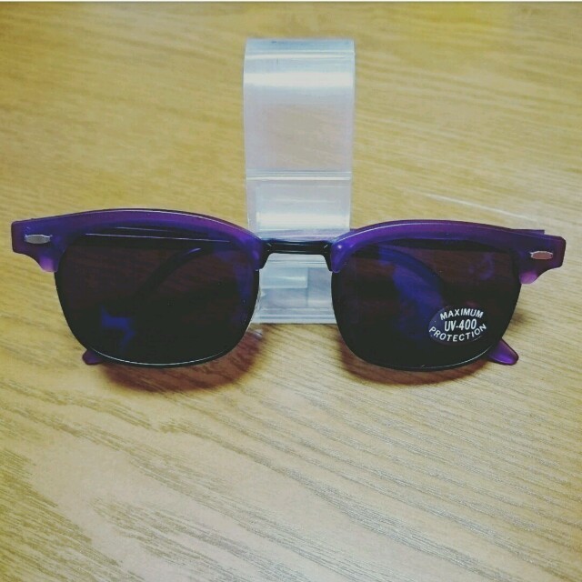 Grimoire(グリモワール)の新品サングラス紫 レディースのファッション小物(サングラス/メガネ)の商品写真