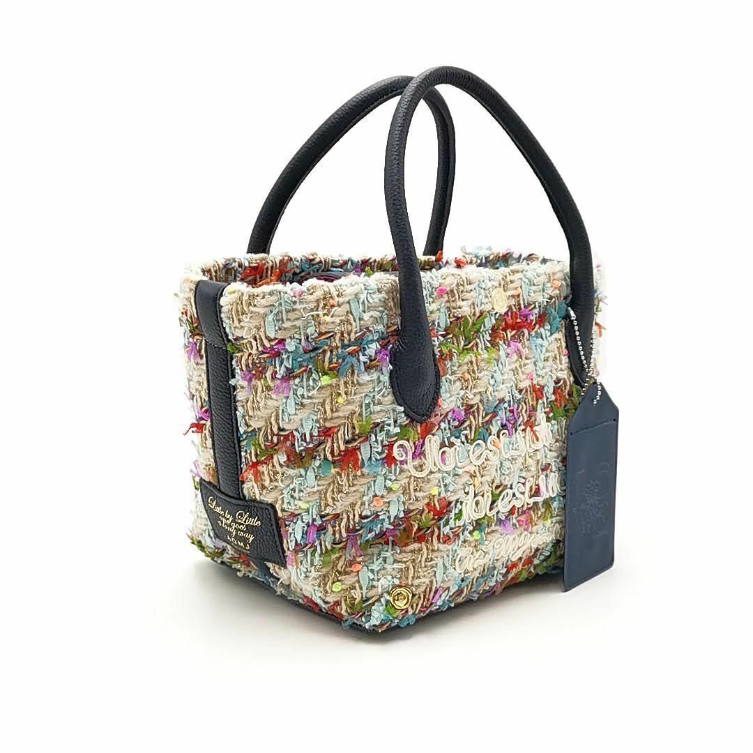 A.D.M.J. - 超美品 ADMJ アクセソワ バッグ ファンシーツイード A.D.M.J. - 超美品 ADMJ アクセソワ バッグ ファンシーツイード