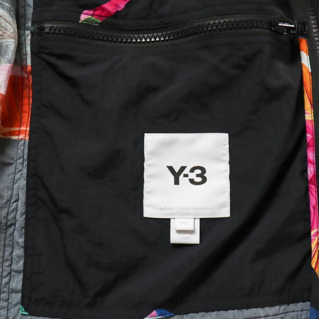 Y-3 - Y-3 グラフィック フラワープリント ナイロンジャケット Y-3 - Y-3 グラフィック フラワープリント ナイロンジャケット