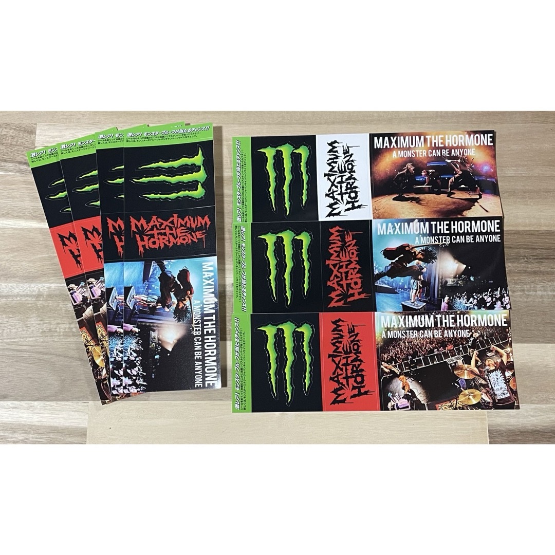 マキシマムザホルモンステッカー7枚 エンタメ/ホビーのタレントグッズ(ミュージシャン)の商品写真