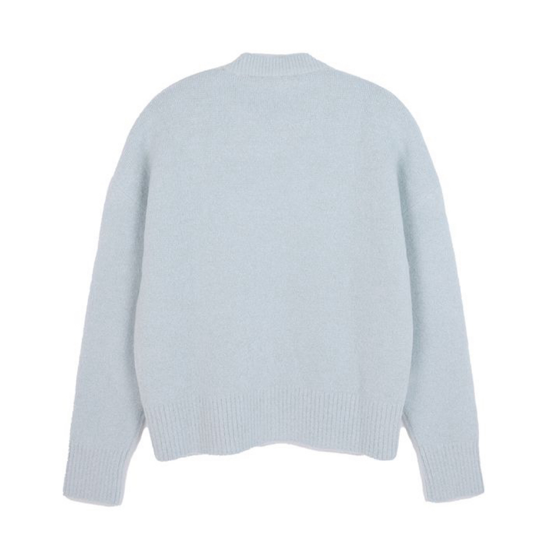 アミ パリス AMI PARIS ニット 水色 セーター 美品の通販 by は アミ パリス AMI PARIS ニット 水色 セーター 美品の通販 by は