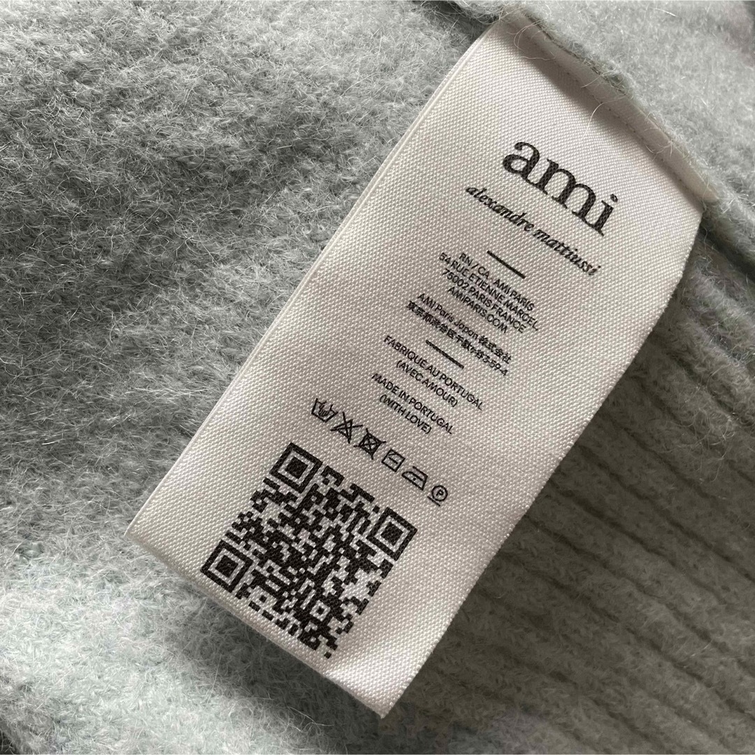 アミ パリス AMI PARIS ニット 水色 セーター 美品の通販 by は アミ パリス AMI PARIS ニット 水色 セーター 美品の通販 by は
