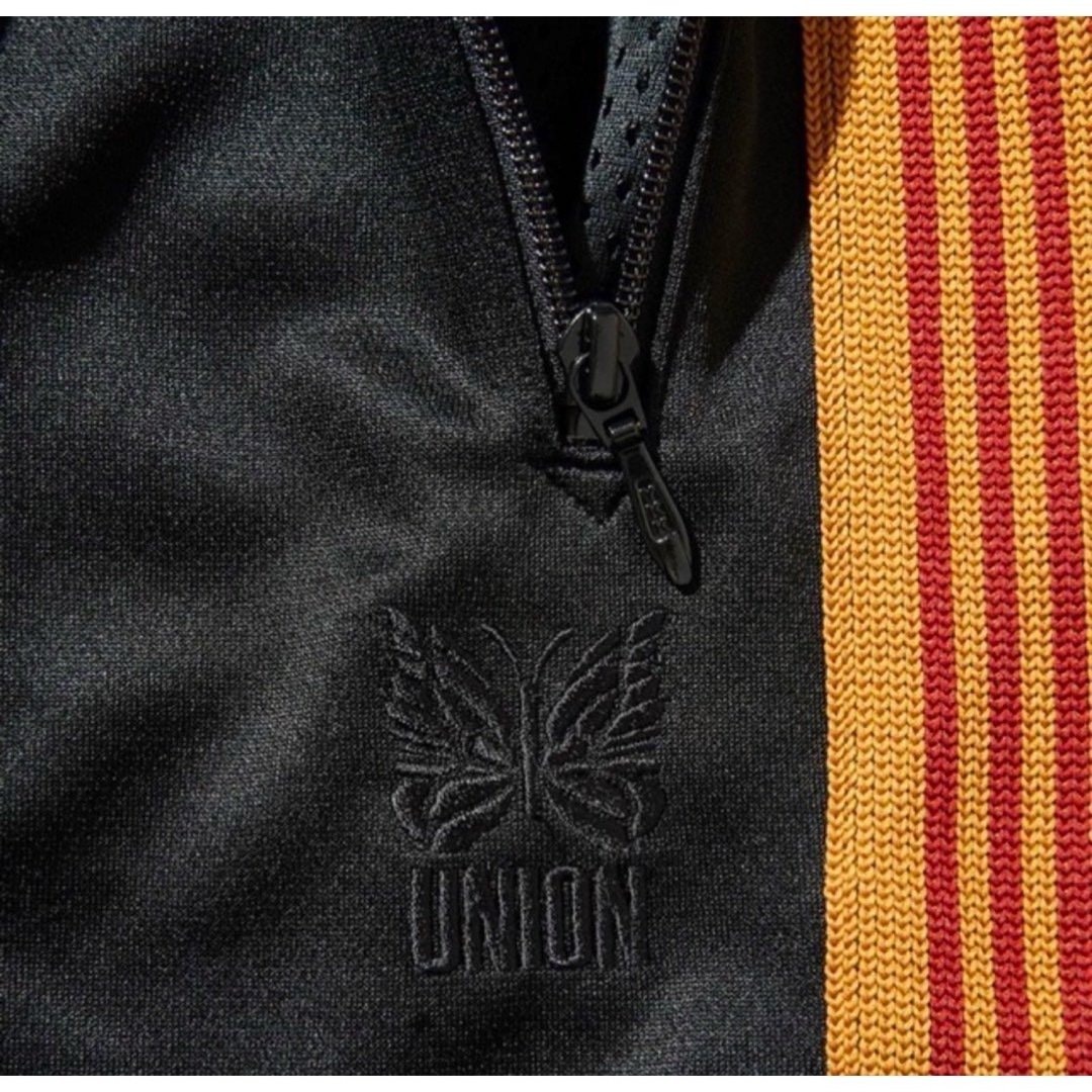 Needles - Sサイズ UNION × NEEDLES Track Pant blackの通販 by Needles - Sサイズ UNION × NEEDLES Track Pant blackの通販 by