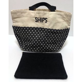 シップス(SHIPS)のSHIPS シップス 2406174 トートバッグ キャンバス　ポーチ 2WAY(トートバッグ)