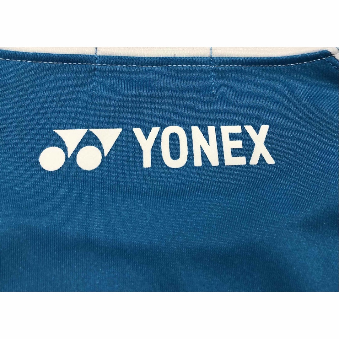 YONEX - 美品 ヨネックス Tシャツ 水色 白 水玉 ドット Mの通販 YONEX - 美品 ヨネックス Tシャツ 水色 白 水玉 ドット Mの通販