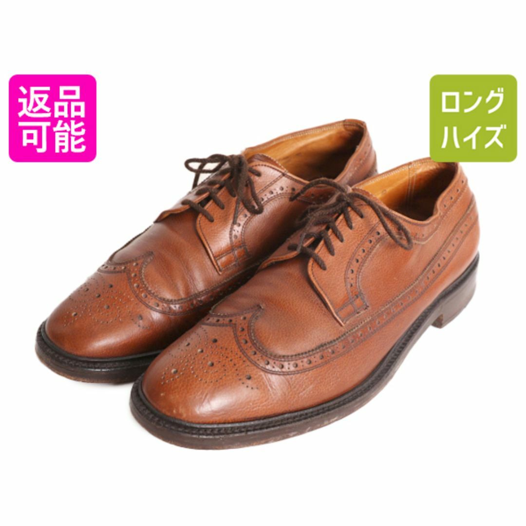 イギリス製 Barrie ltd ウイングチップ シューズ 10 28cm 中古 イギリス製 Barrie ltd ウイングチップ シューズ 10 28cm 中古