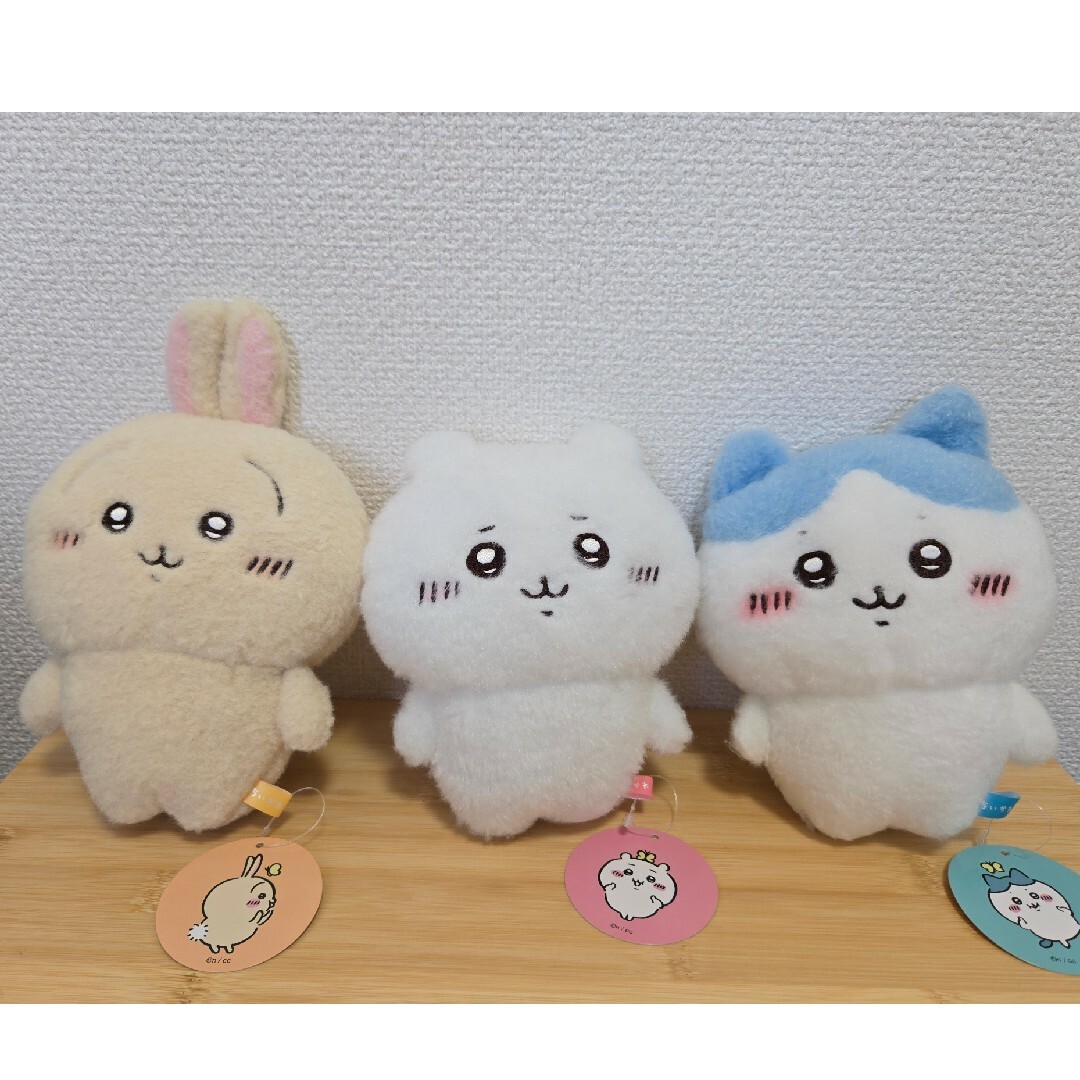 ちいかわ ほわほわぬいぐるみS ハチワレ うさぎ セット ちいかわ ほわほわぬいぐるみS ハチワレ うさぎ セット