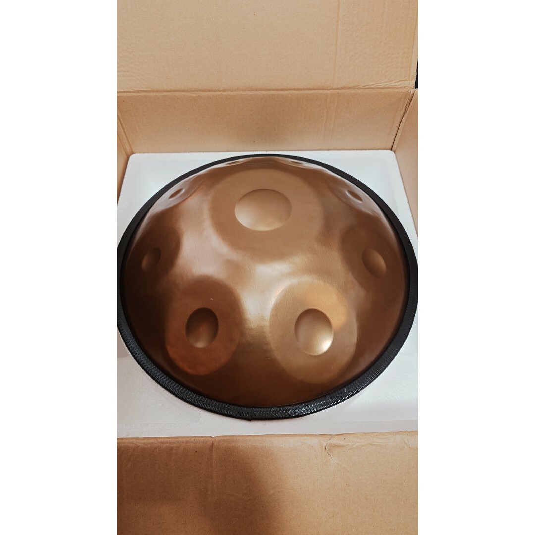 新品 ハンドパン 9音 18インチ Gマイナー ヨガ 瞑想 楽器 スタンド有 新品 ハンドパン 9音 18インチ Gマイナー ヨガ 瞑想 楽器 スタンド有