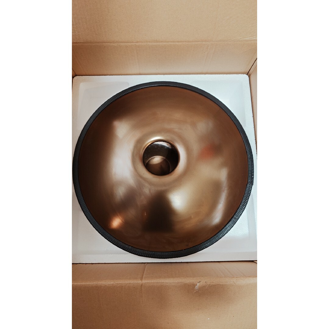新品 ハンドパン 9音 18インチ Gマイナー ヨガ 瞑想 楽器 スタンド有 新品 ハンドパン 9音 18インチ Gマイナー ヨガ 瞑想 楽器 スタンド有