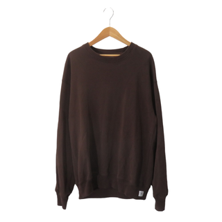 レイニングチャンプ(REIGNING CHAMP)のREIGNING CHAMP CREWNECK SWEATSHIRT BROWN(スウェット)