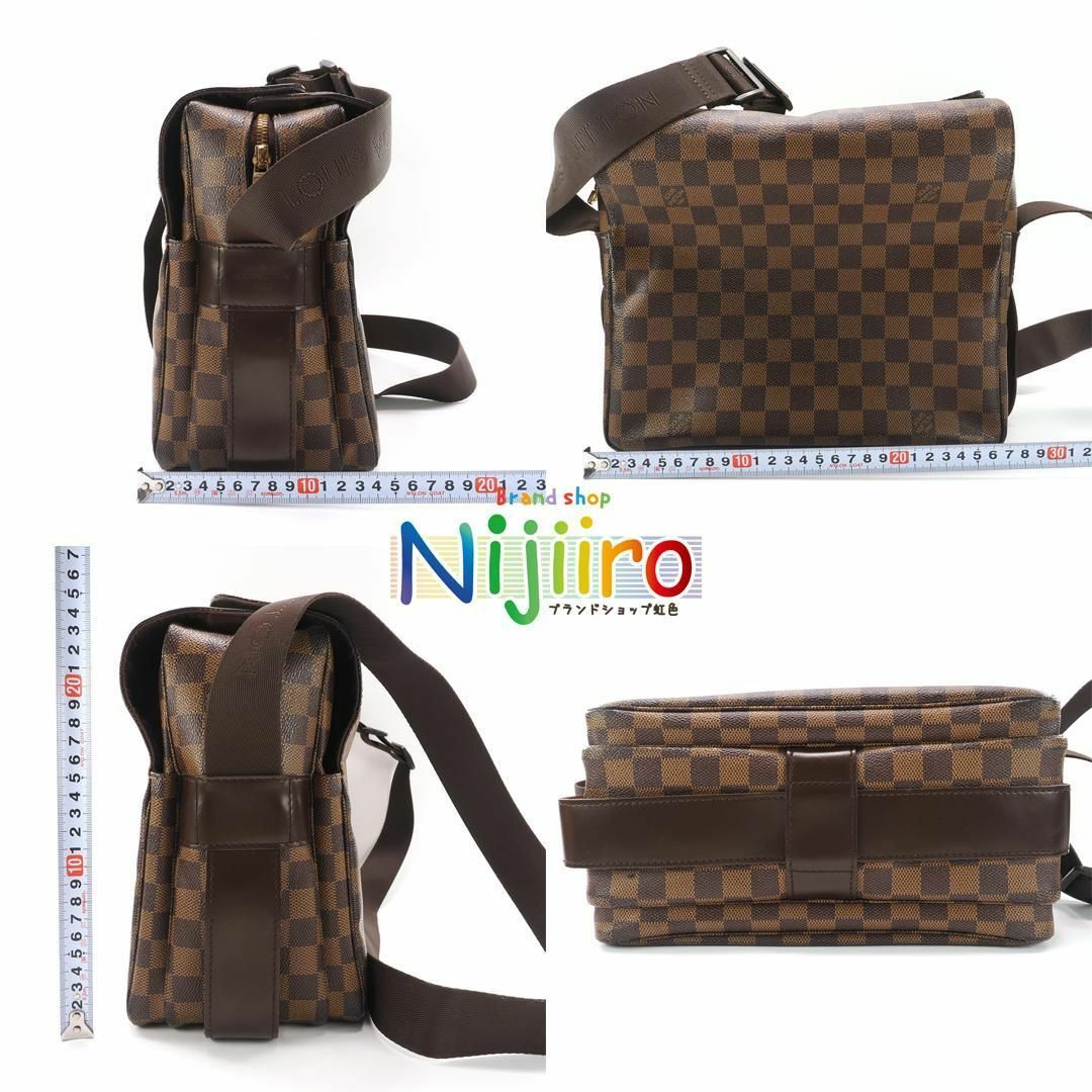 LOUIS VUITTON - 【極美品】ルイヴィトン ダミエ ナヴィグリオ LOUIS VUITTON - 【極美品】ルイヴィトン ダミエ ナヴィグリオ