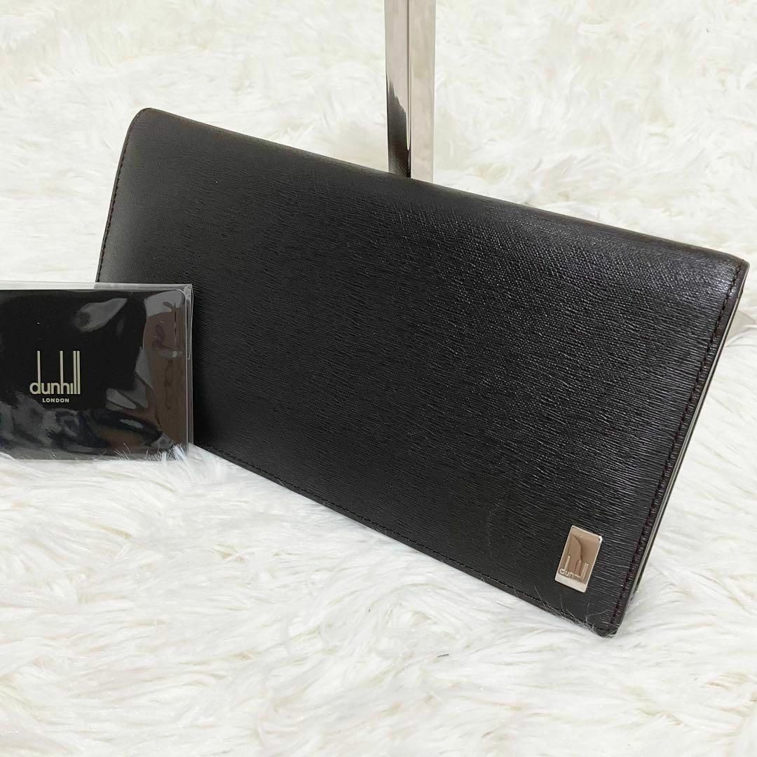 極美品】ダンヒル dunhill 長財布 折りたたみ 飛び降りる 極美品】ダンヒル dunhill 長財布 折りたたみ 飛び降りる