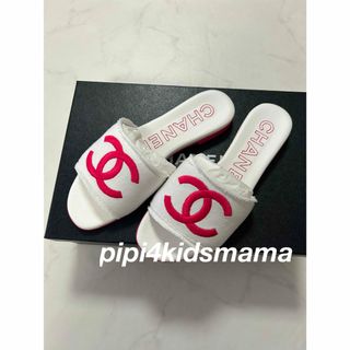 CHANEL - 24C新作 シャネル CHANEL サンダル ミュール 35の通販 CHANEL - 24C新作 シャネル CHANEL サンダル ミュール 35の通販