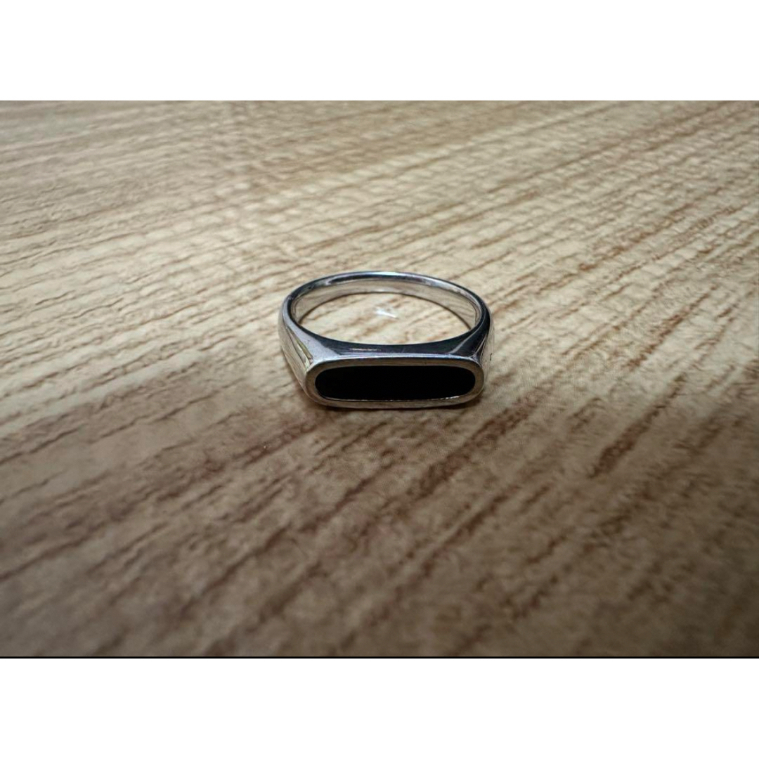 トムウッド TOM WOOD Mario Ring ONYXオニキス14号の通販 by トムウッド TOM WOOD Mario Ring ONYXオニキス14号の通販 by