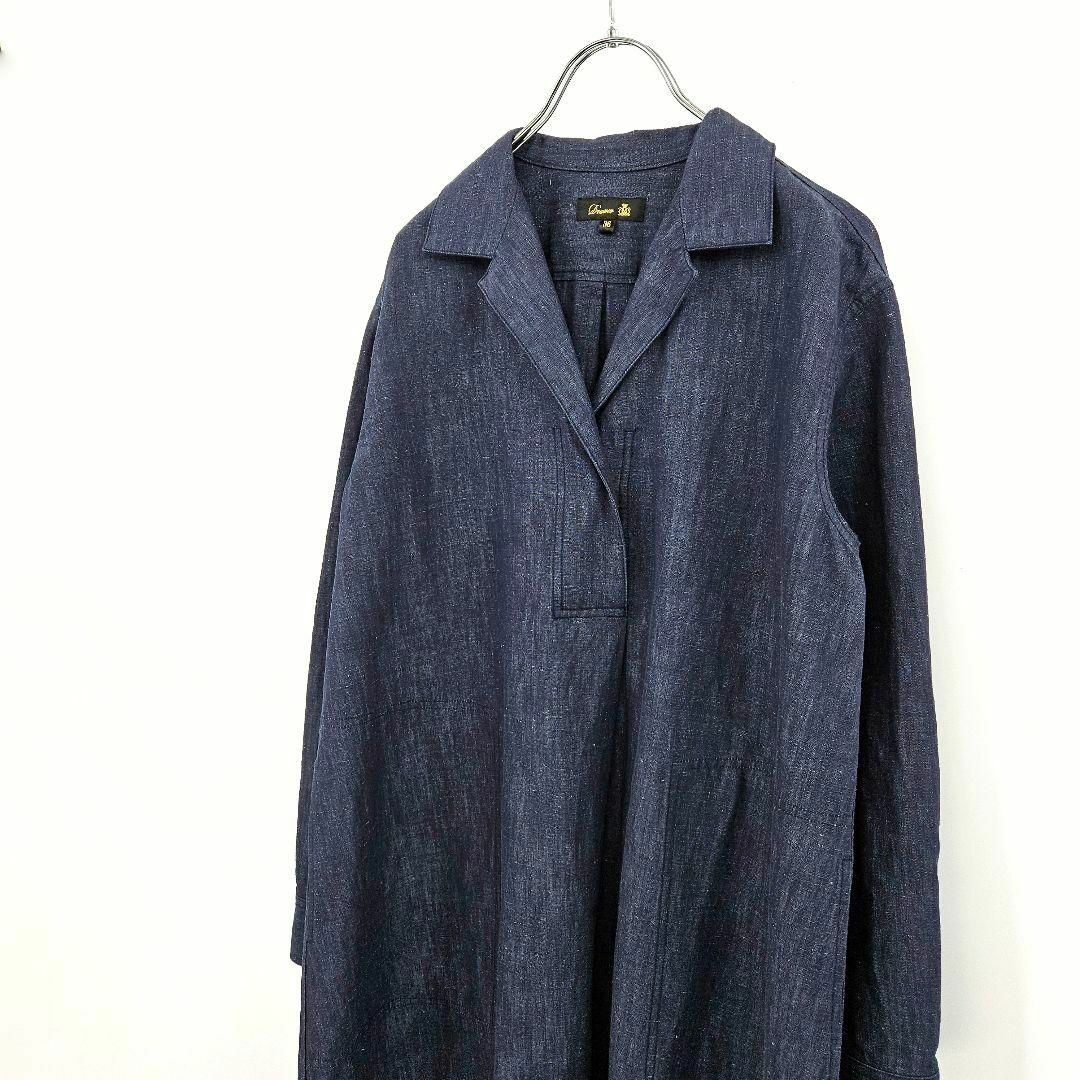 新品同様】ドゥロワー RESORT2 シャンブレーシャツワンピース 新品同様】ドゥロワー RESORT2 シャンブレーシャツワンピース