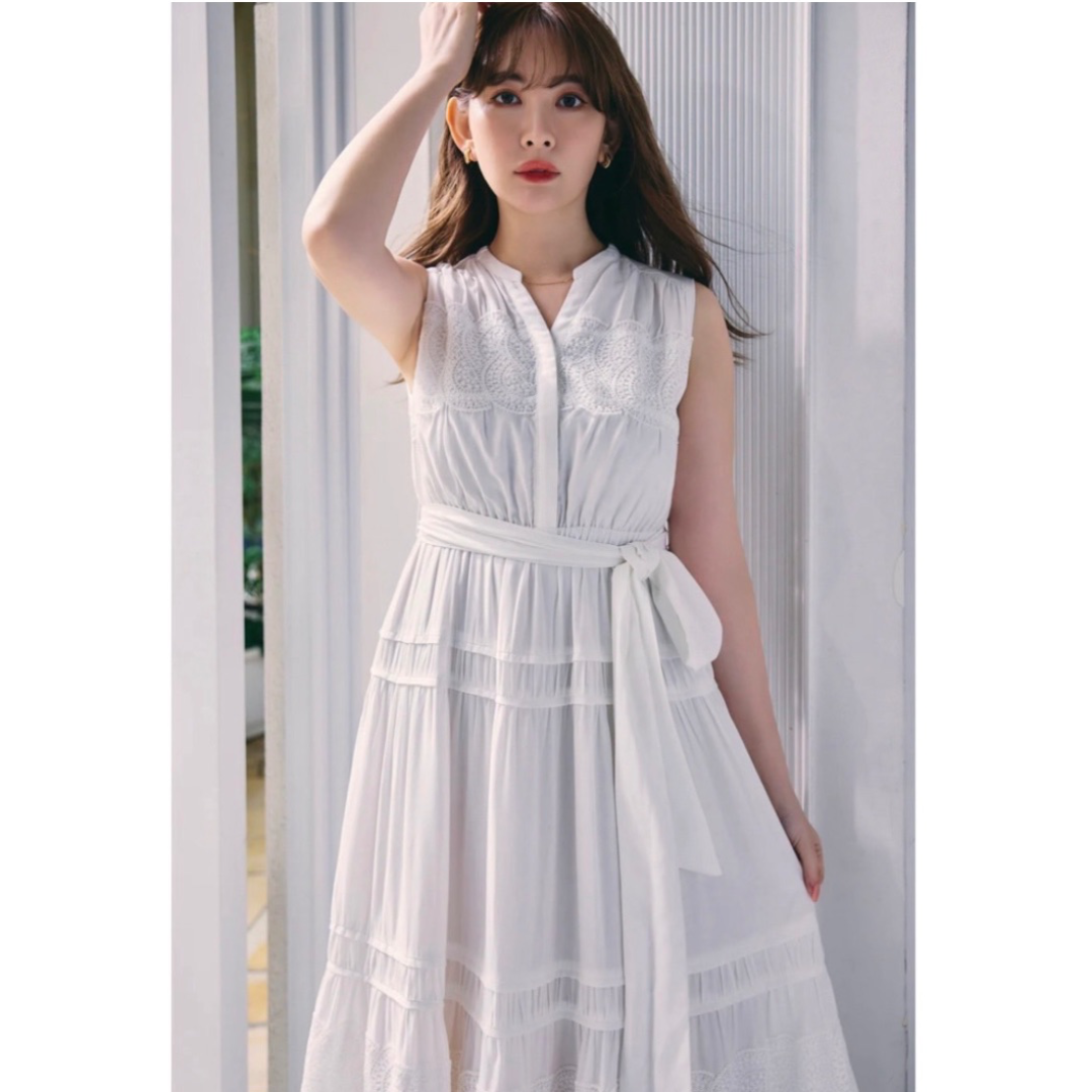 ロングワンピース/マキシワンピース Her lip to - herlipto ScalaLace-Trimmed Dress