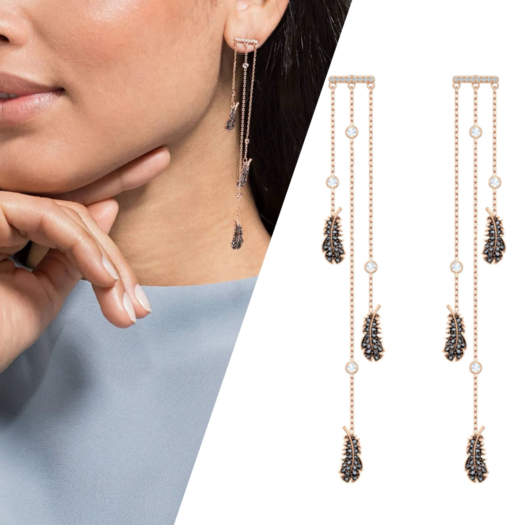 SWAROVSKI - SwarovskiのNiceフェザードロップロングピアスの通販 by BiBi|スワロフスキーならラクマ SWAROVSKI - SwarovskiのNiceフェザードロップロングピアスの通販 by BiBi|スワロフスキーならラクマ