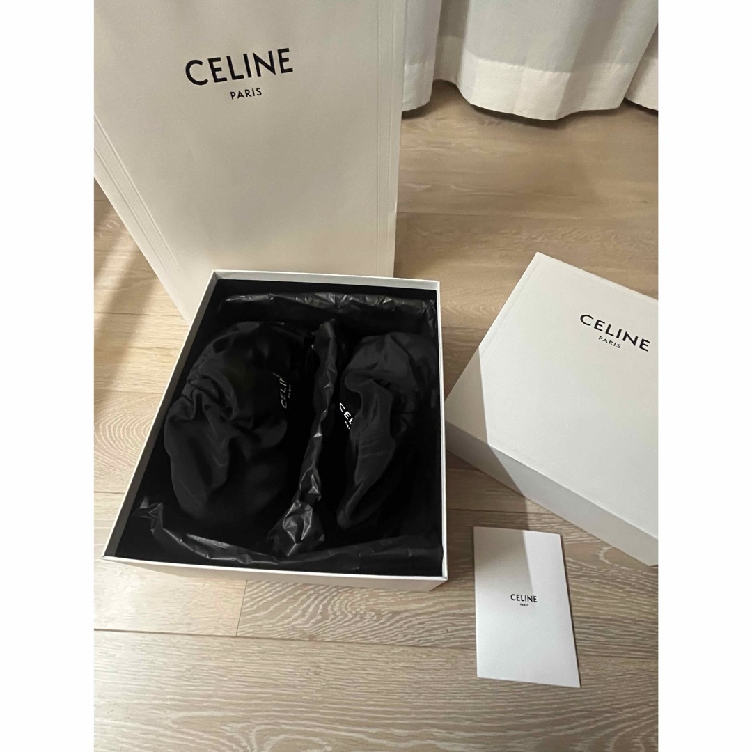 CELINE - 【新品未使用】セリーヌ CELINE BLOCK SLIDE サンダル CELINE - 【新品未使用】セリーヌ CELINE BLOCK SLIDE サンダル