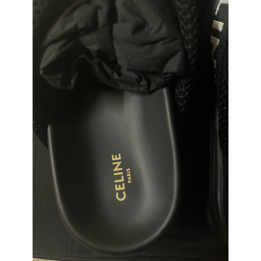 CELINE - 【新品未使用】セリーヌ CELINE BLOCK SLIDE サンダル CELINE - 【新品未使用】セリーヌ CELINE BLOCK SLIDE サンダル