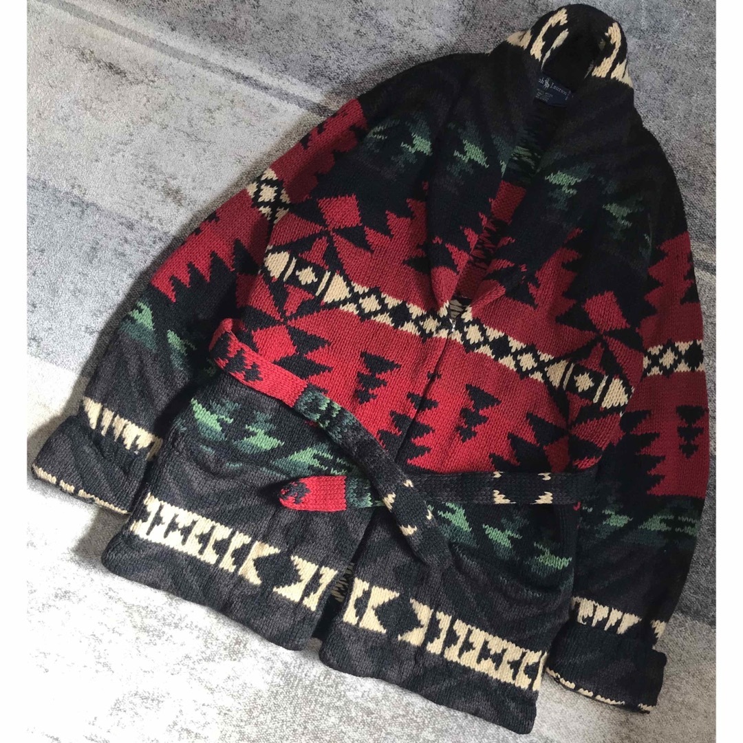 Ralph Lauren - 稀少 最高のカラー配色&圧巻のネイティブ柄 80s Ralph Lauren - 稀少 最高のカラー配色&圧巻のネイティブ柄 80s