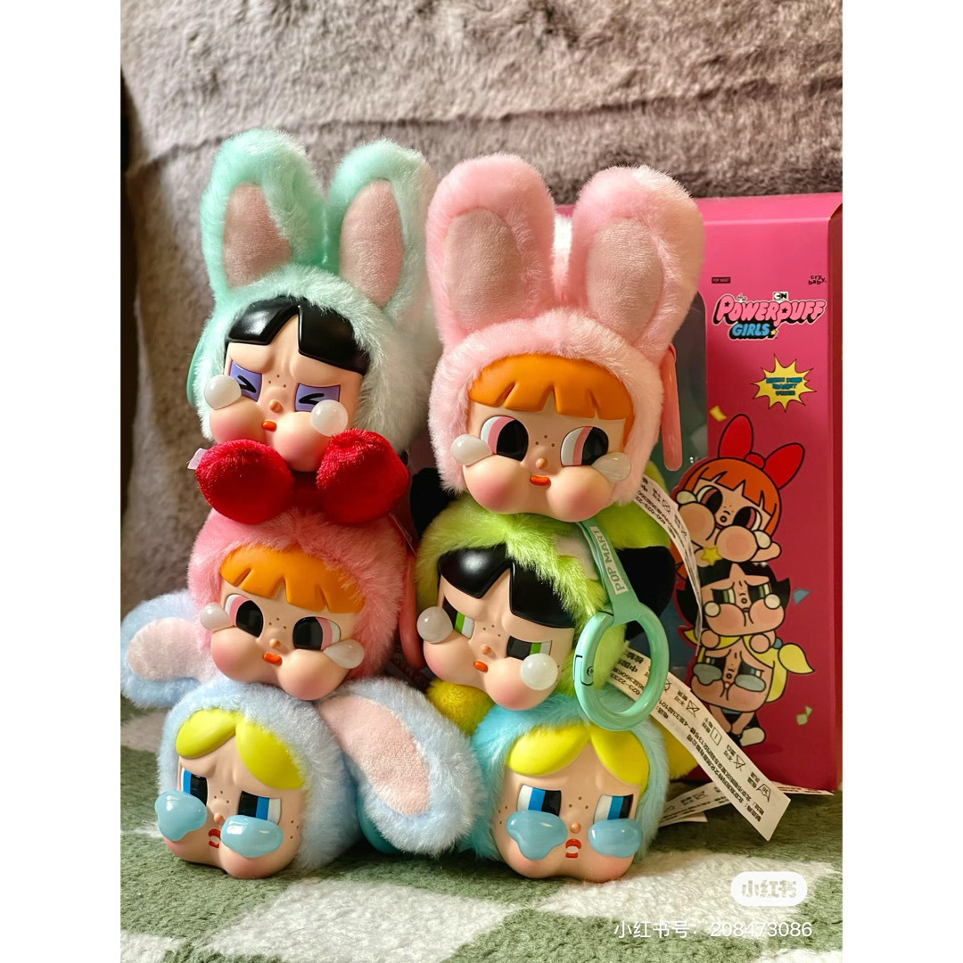 POPMART CRYBABY パワーパフガールズ ぬいぐるみの通販 by POPMART CRYBABY パワーパフガールズ ぬいぐるみの通販 by